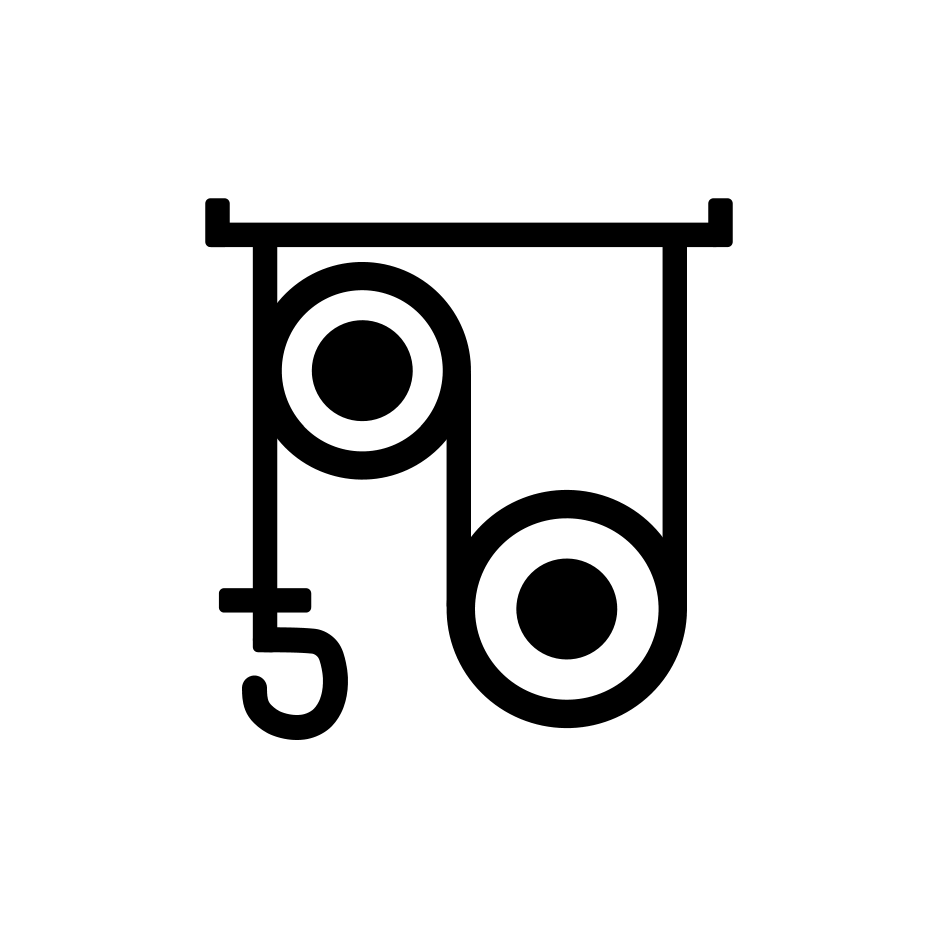 Vector para categoría máquinas de ejercicio Blacksmith Design. Versión de tienda.